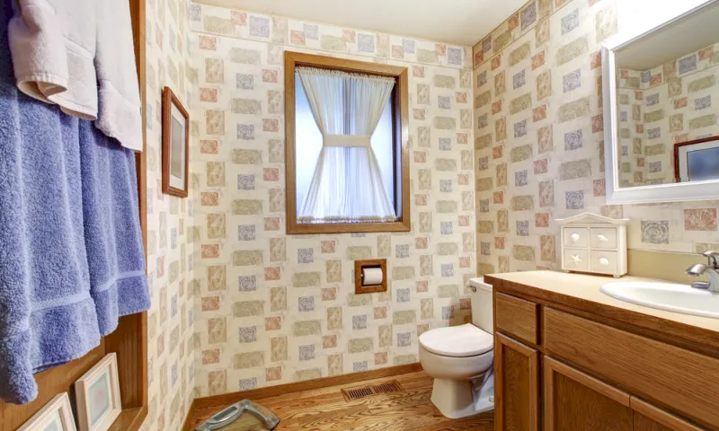33 Beautiful Bathroom Wallpaper Ideas