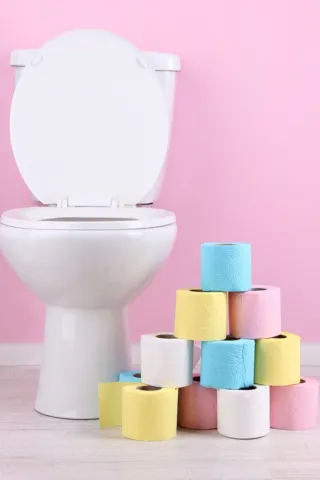 ¿Ha desaparecido por completo el papel higiénico de colores? 