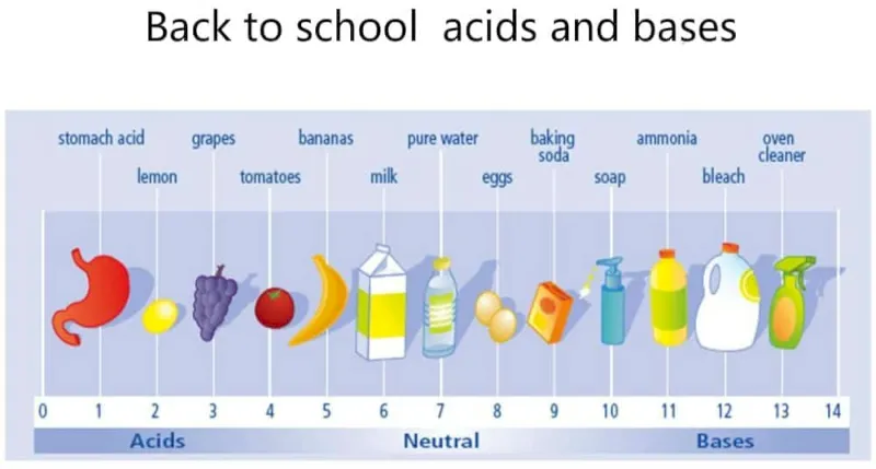 Vuelta al cole - ácidos y bases