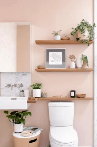 Instrucciones de estanterías de baño de bricolaje para propietarios de viviendas