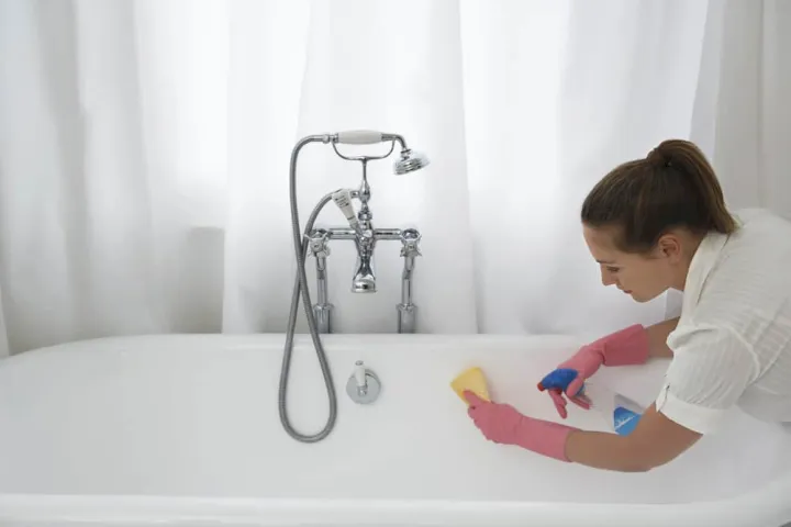 Bañera limpia