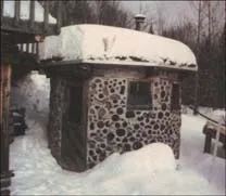 Sauna de mampostería de Calderwood