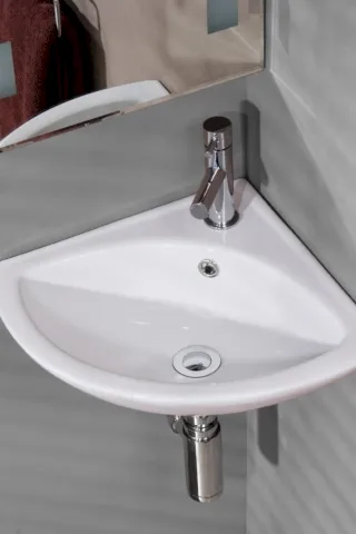 lavabo de esquina