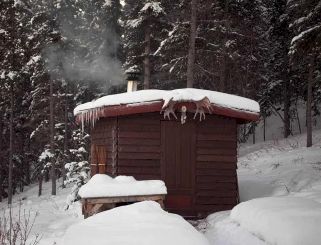 sauna finlandesa de vapor