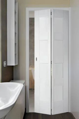 puerta de baño plegable