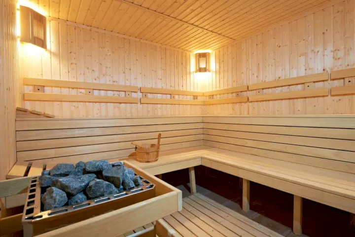 La sauna puede tardar mucho en calentarse