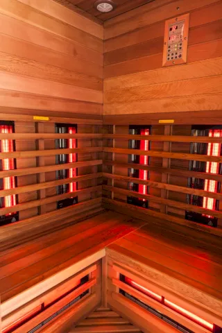 Temperatura de la sauna de infrarrojos
