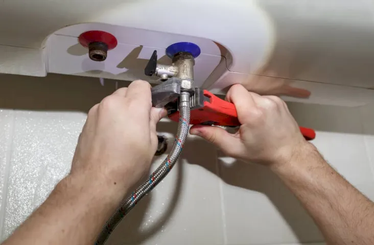 Instalar el calentador de agua