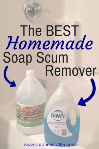 El mejor removedor de espuma de jabón casero: Sarah Forever