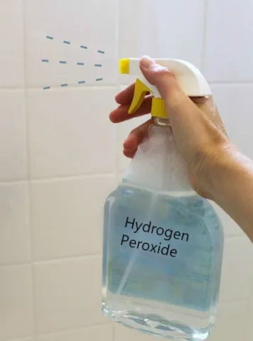 prueba con agua oxigenada