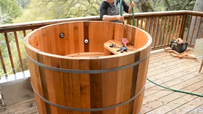 Carpintería - Cómo hacer un baño de madera