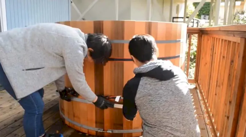 Carpintería - Cómo hacer una tina de madera